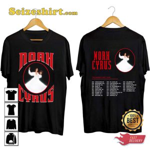 Noah Cyrus The Hardest Part Tour 2023 T-shirt