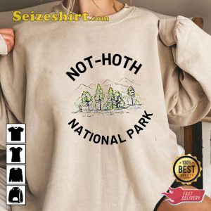 Not Hoth National Park Bookish Ice Planet Barbarians T-Shirt