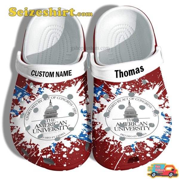 Personalized American University Graduation Gifts Admission Gift Comfort Clogs