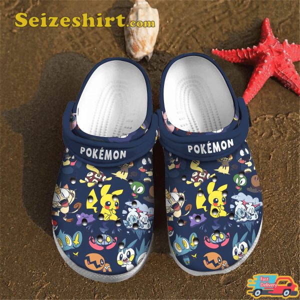 Pokemon Cartoon XYZ Fantasy Vibes Comfort Clogs