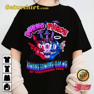 Porno For Pyros Horns Thorns En Halos 2023 Tour T-shirt