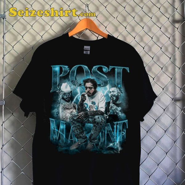 Post Malone Doodle Art Tattoo Unisex Graphic Malone T-Shirt