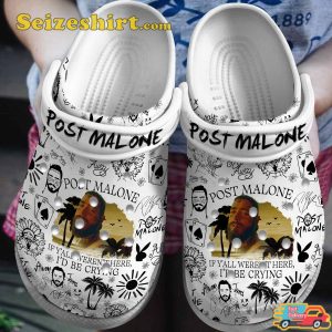 Post Malone Music One Right Now Twelve Carat Toothache Melodies Comfort Clogs