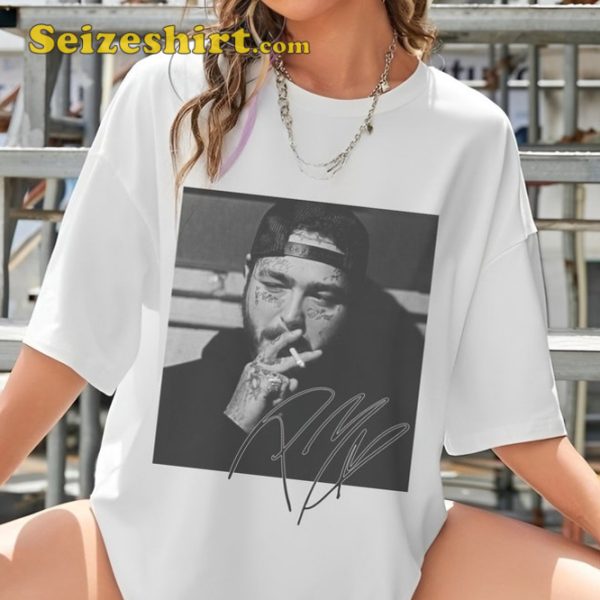 Post Malone Vintage Inspired Posty Tour Music T-shirt