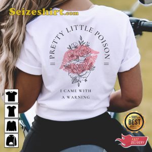 Pretty Little Poison Warren Zeiders I Came With Warning Music T-Shirt