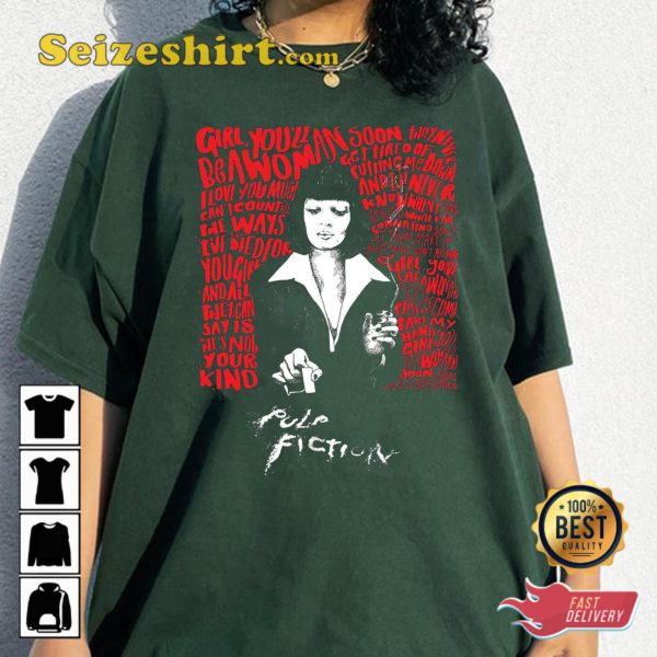 Pulp Fiction Movie 1994 Vintage T-shirt