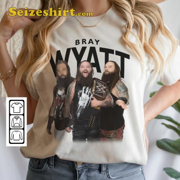 Remembering Bray Wyatt WWE Rip Legend Memorial Shirt