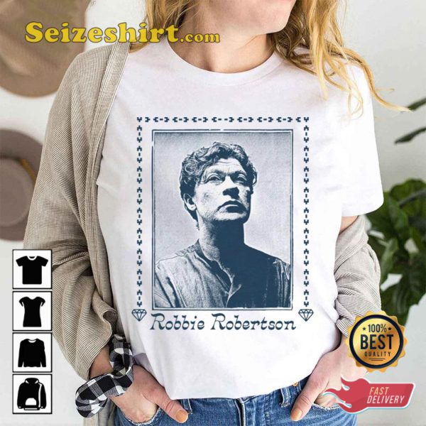 Remembering Robbie Robertson Eternal Music RIP Memorial Shirt