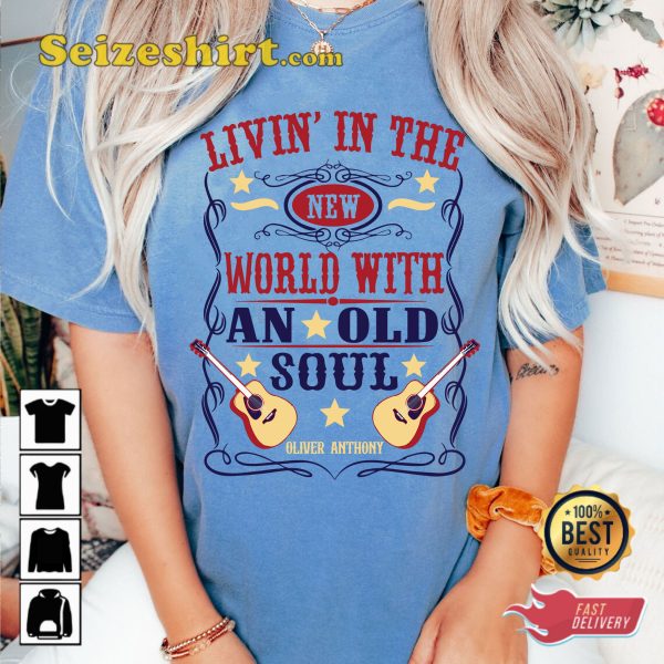 Rich Men North Of Richmond New World Old Soul Country Music Concert Outfit T-Shirt