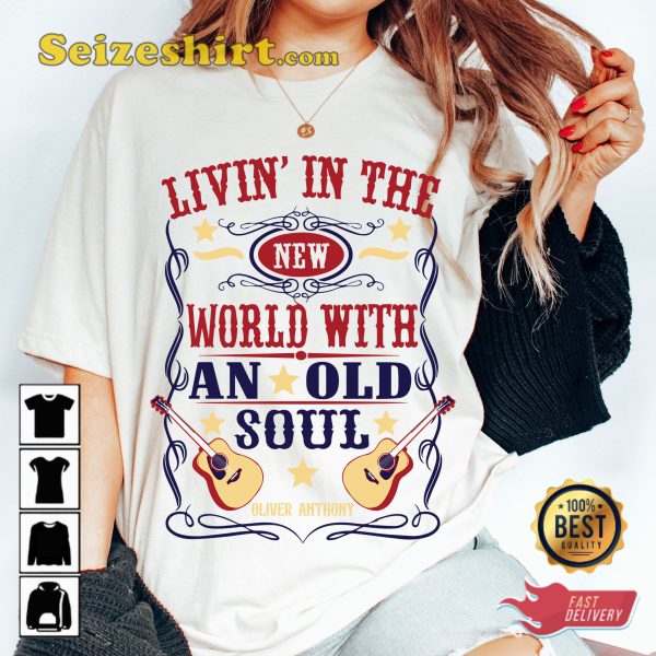 Rich Men North Of Richmond New World Old Soul Country Music Concert Outfit T-Shirt