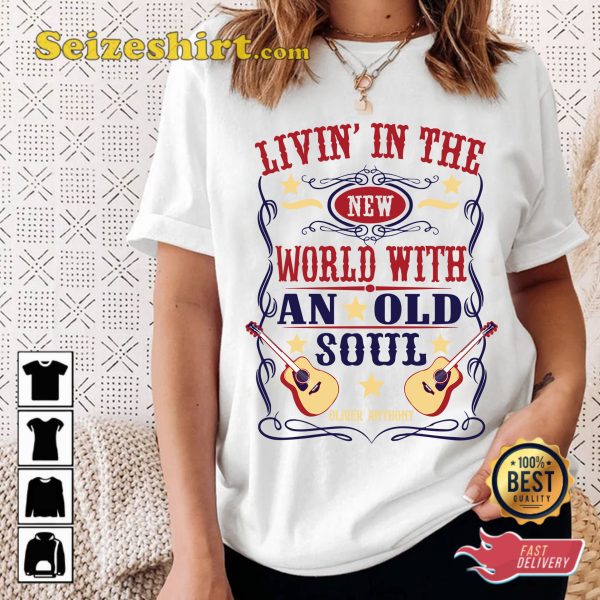 Rich Men North Of Richmond New World Old Soul Country Music Concert Outfit T-Shirt