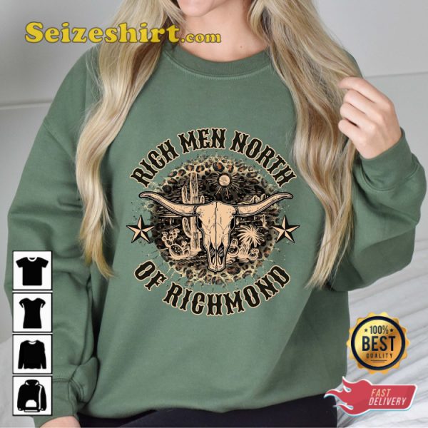 Rich Men North Of Richmond Old Soul Oliver Anthony Music T-Shirt