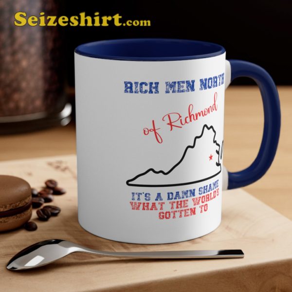 Rich Men North Of Richmond Oliver Anthony Country Music American Ceramic Coffee Mug