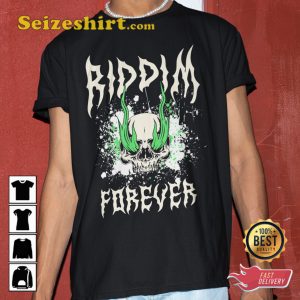 Riddim Forever Rave Merch EDM House Music Festival Outfit Fans T-Shirt