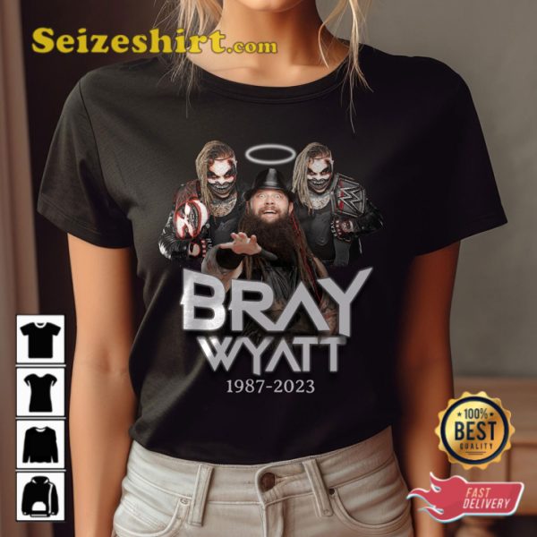 Rip Bray Wyatt The Fiend Comfort Colors Rest In Peace Memorial Shirt