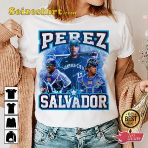 Salvador Perez Kansas City Royals Perez Baseball T-Shirt