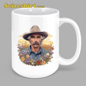 Sam Elliot American Actor American Cowboy Ceramic Coffee Mug