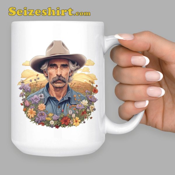 Sam Elliot American Actor American Cowboy Ceramic Coffee Mug