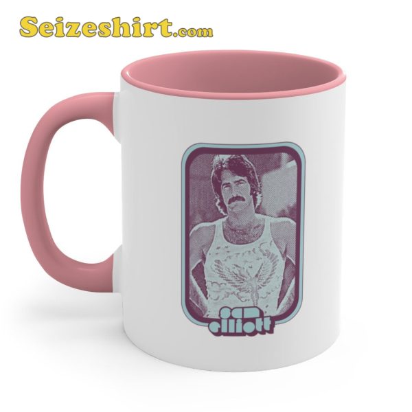 Sam Elliott Vintage Potrait 90s Inspired Ceramic Coffee Mug