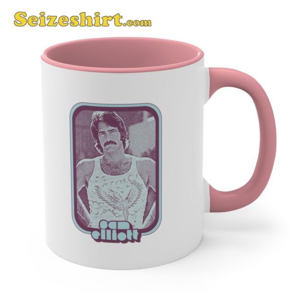 Sam Elliott Vintage Potrait 90s Inspired Ceramic Coffee Mug