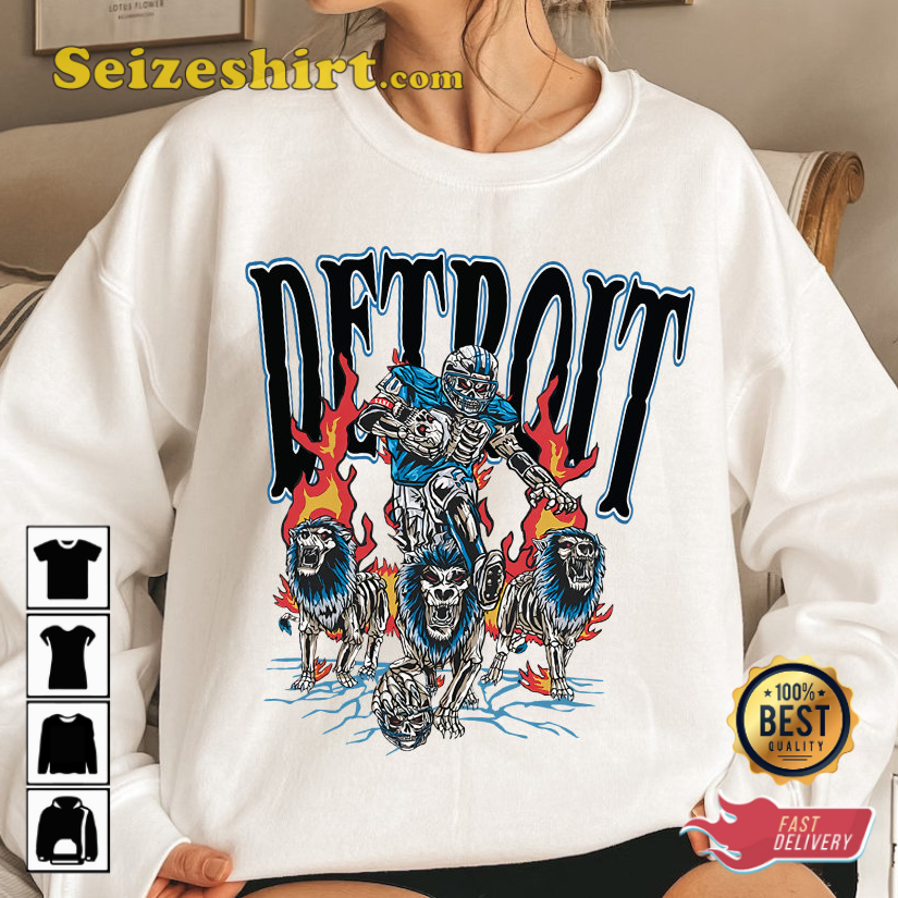 SANA Detroit Graphic Football T-Shirt