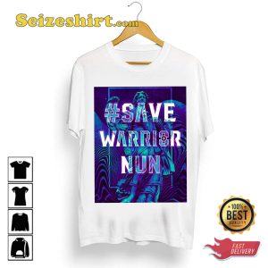 Save Warrior Nun Alba Baptista Netflix Series Hashtag Trendy T-Shirt