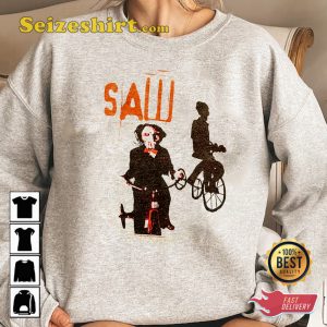 Saw Film Series Movie Vintage T-shirt