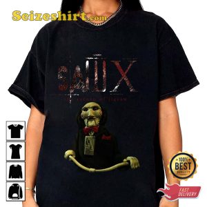 Saw X Movie 2023 Jigsaw Horror Movie Series Spooky Vibes Unisex T-Shirt