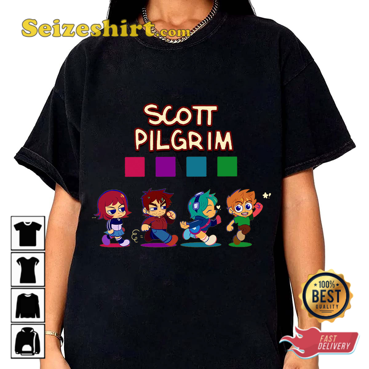 Scott Pilgrim Anime Takes Off Netflix Series Unisex T-Shirt