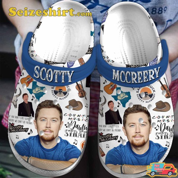 Scotty Mccreery Music Clear as Day Singer Trendy Comfort Clogs