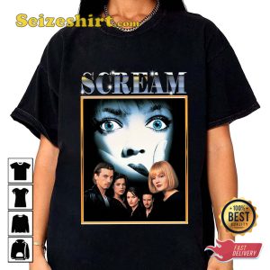 Scream Movie Vintage Style 90s Inspired Movie T-Shirt