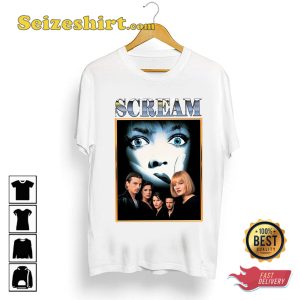 Scream Movie Vintage Style 90s Inspired Movie T-Shirt