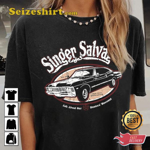 Singer Salvage Supernatural Impala T-shirt