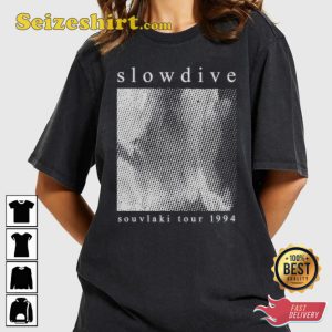 Slowdive Souvlaki Tour 90s Vintage Inspired Fan T-Shirt