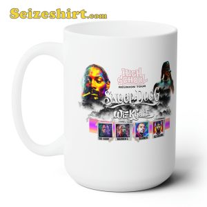 Snoop Dogg High School Reunion Tour 2023 with Wiz Khalifa Ceramic Coffee Mug