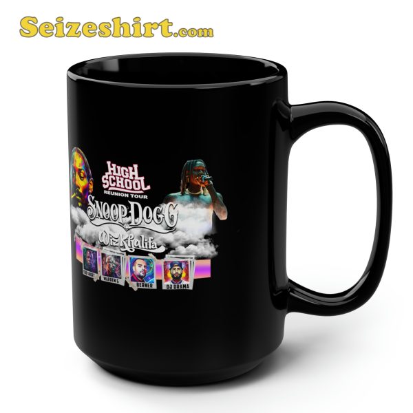 Snoop Dogg High School Reunion Tour 2023 with Wiz Khalifa Ceramic Coffee Mug