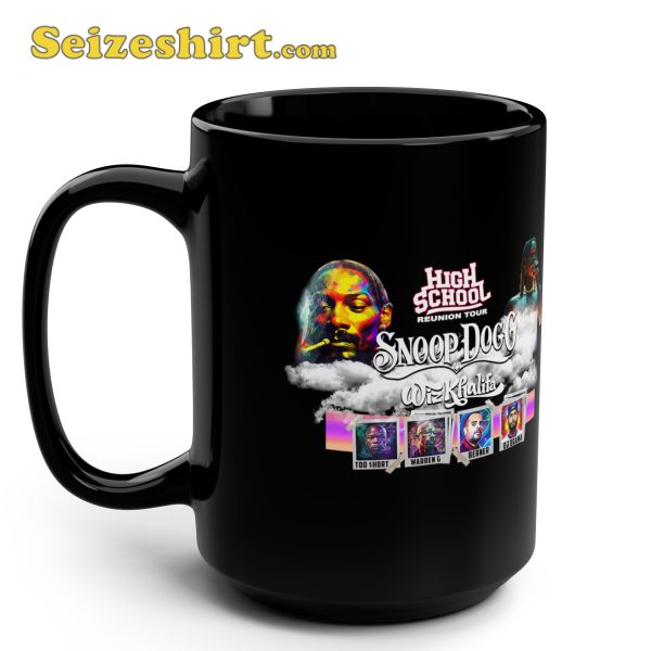 Snoop Dogg High School Reunion Tour 2023 with Wiz Khalifa Ceramic Coffee Mug