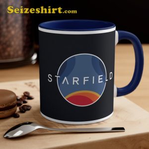 Starfield Bethesda Logo Gaming Vibes Ceramic Coffee Mug