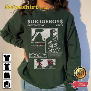 Suicideboys Paris Hip Hop Style Streetwear T-Shirt