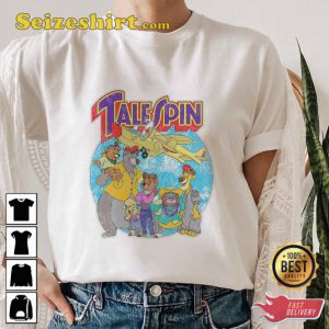 Talespin Group Shot Graphic Disneys Vintage Inspired T-shirt