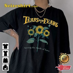 Tears For Fears Album The Tipping Point Seeds Of Love Sunflower T-shirt