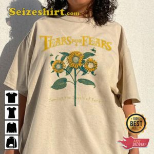 Tears For Fears Album The Tipping Point Seeds Of Love Sunflower T-shirt