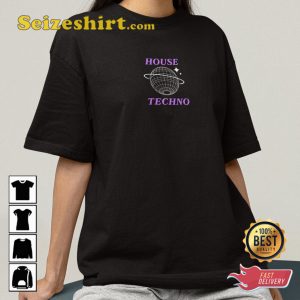 Techno X House Music Rave Festival Unisex T-Shirt