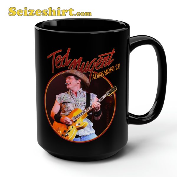 Ted Nugent Adios Mofo 2023 Tour Ceramic Coffee Mug