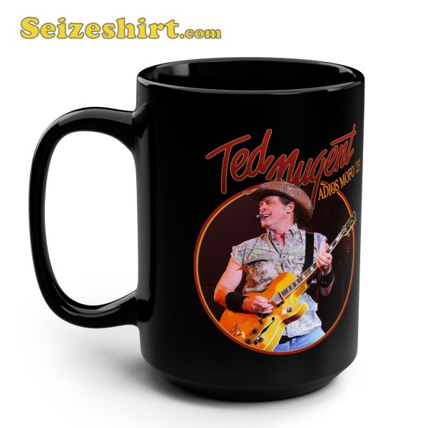 Ted Nugent Adios Mofo 2023 Tour Ceramic Coffee Mug