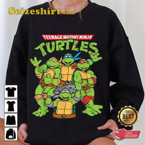 Teenage Mutant Ninja Turtles Classic Cartoon Childhood T-Shirt