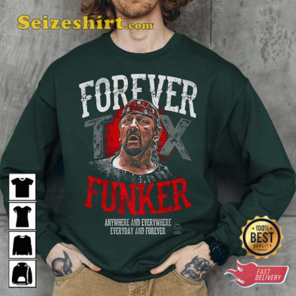 Terry Funk Forever 1944-2023 Memorial Shirt