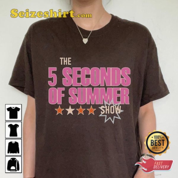 The 5 Seconds Of Summer Tour 2023 The 5SOS Show Merch T-Shirt