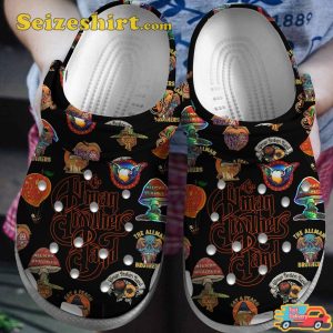 The Allman Brothers Band Music Rock Vibes Comfortable Footwearmerch Clogs