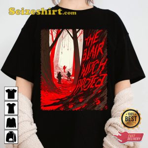 The Blair Witch Project Horror Movie  Halloween Costume T-Shirt